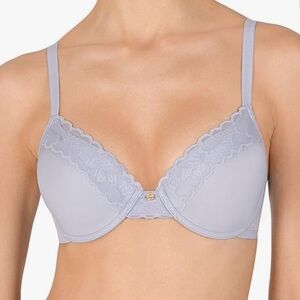 Natori refined baby blue wore sports bra. Size 34 B